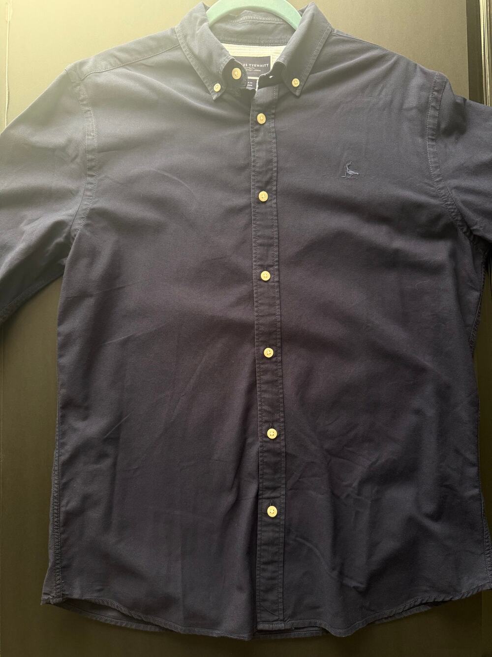 Charles Tyrwhitt Men’s M Slim Fit Button‑Down – Blue
